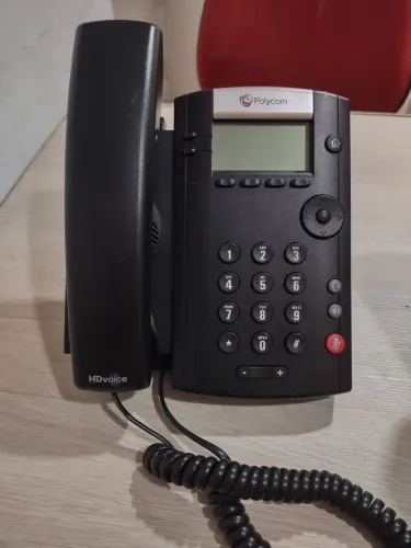 Aparelho SIP Polycom.