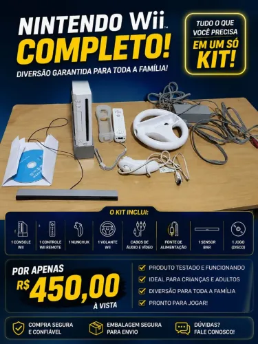 Nintendo Wii completo