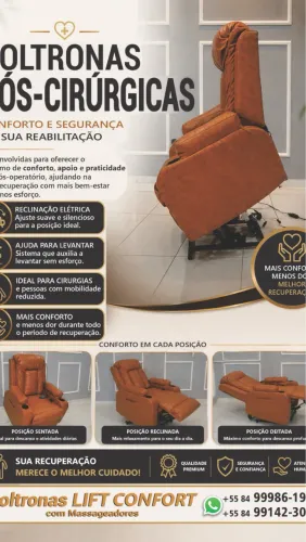 POLTRONAS POS OPERATÓRIO 