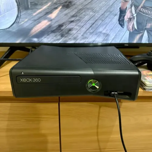 Videogame Xbox 360 + Controle Original + Jogos