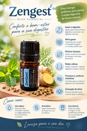 Oleo Essencial Zengest doTERRA 5ml