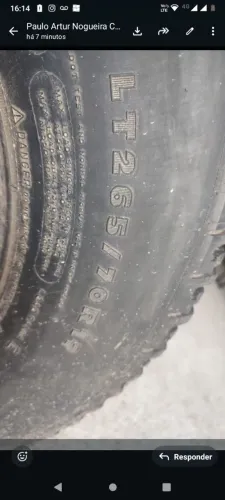 2 PNEUS MICHELIN 265/70 aro 17 