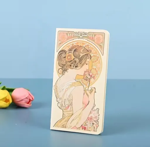 Caderno de bolso Alphonse Mucha