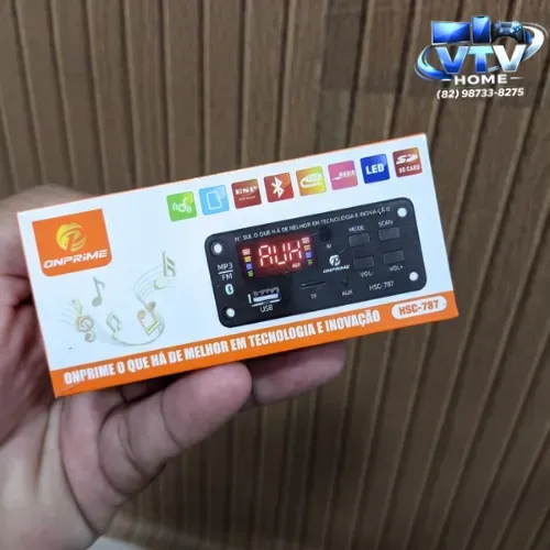 Placa Decodificadora MP3 + Entrega Grátis