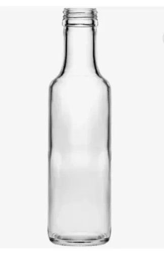 Garrafas de vidro 250mL + batoque + tampa de rosca + Caixa de papelão 