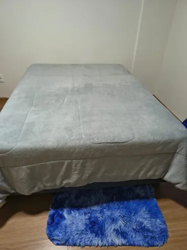 CAMA DE CASAL BOX+COLCHÃO