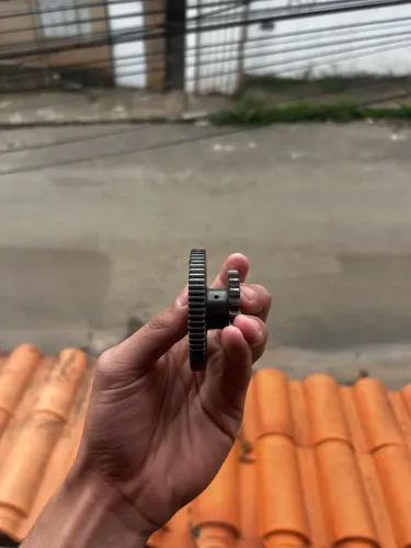 engrenagem redução de partida cbx twister muito nova