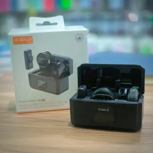 Microfone lapela para celular Ios e Android - entrega em slz e região