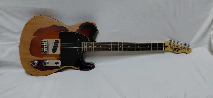 Guitarra Tagima Telecaster T-505 Brazil Relic+Captadores EMG Ativo e outros Upgrades