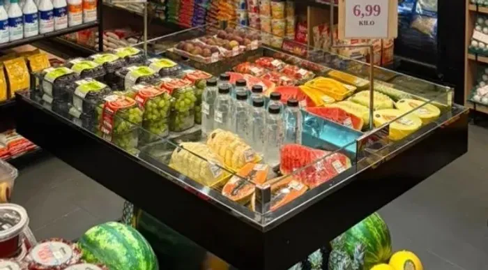Ilha refrigerada