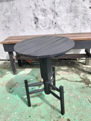 Buffet , criado mudo, moldura, mesa em madeira, nichos