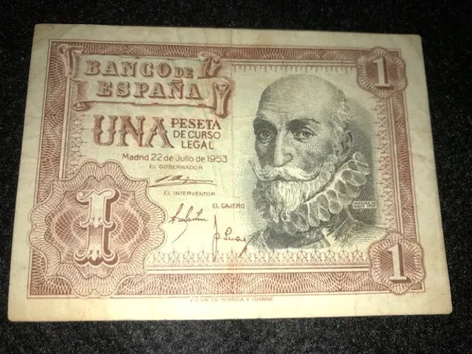 UNA PESETA - 1953