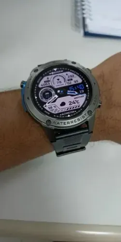 Zeblaze Stratos 2 Ultra Lacrado - Smartwatch com GPS Integrado e Tela AMOLED