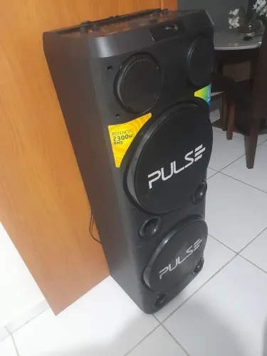 Som pulse 2300w rms potência Led dinâmico parcelo em até 10x