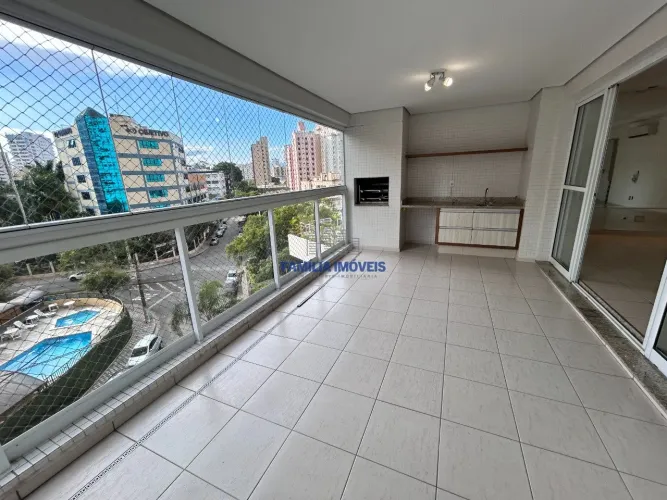 Alugar apartamento 3 quartos 2 vagas lazer Ponta da Praia Santos