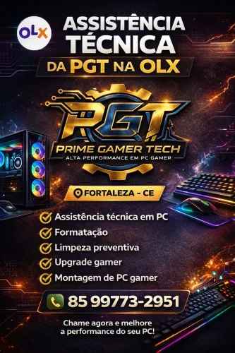 Manutenção em PCGAMER - especialista em PCGAMER