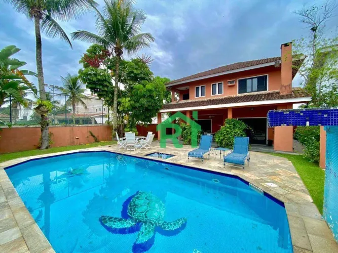 Casa com 5 dormitórios, 284 m² - venda por R$ 1.900.000 ou aluguel por R$ 13.000/ano - Aca