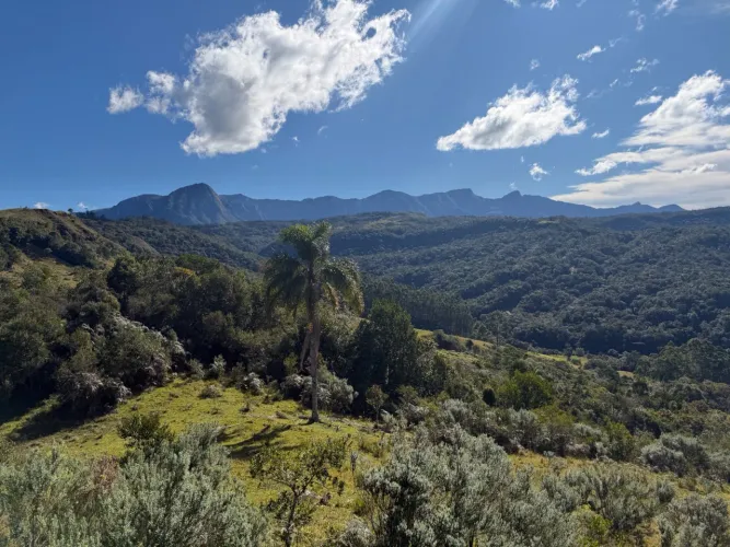 Terreno rural 6 hectares em Anitápolis SC com vista para Serra Geral
