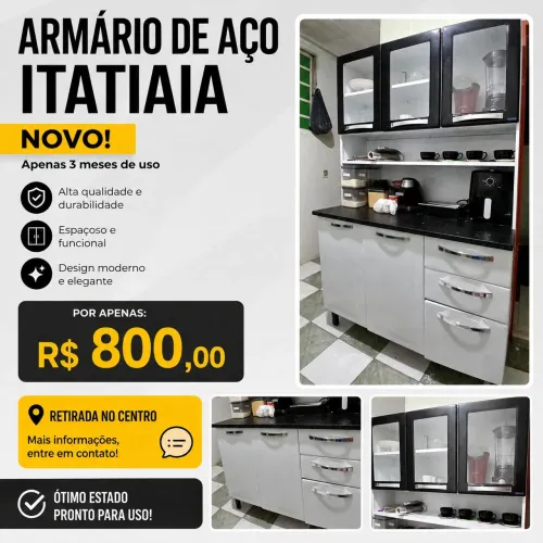 Armário de cozinha Itatiaia