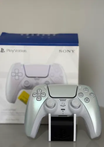 Controle ps5 Cromo Estado de novo com Garantia