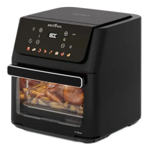 Fritadeira Air Fryer Oven Britânia 11 Litros 8 Funções