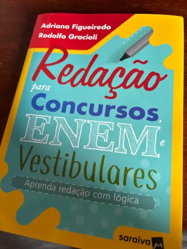 Livro Redação Para Concursos Enem Ve - Adriana Figueiredo