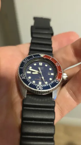 Seiko Diver Pepsi 33mm Original