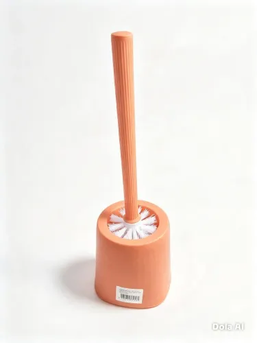 Kit escova sanitária + suporte resistente para banheiro