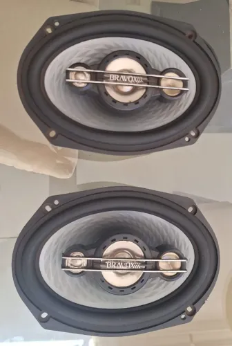 Par Alto Falante Bravox B4x69 D 6x9 Quadriaxial 300wrms