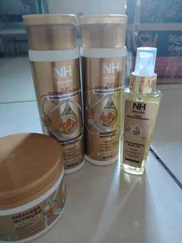 Kit capilar da New hair 