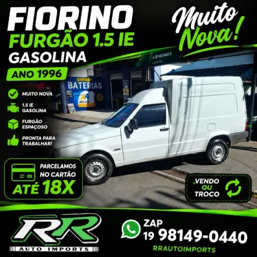 Fiat Fiorino Furgão 1.5 MPI / I.e. 1996