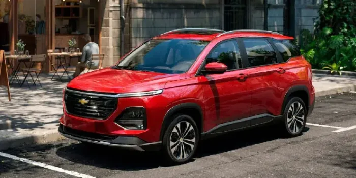 Parachoque Dianteiro Gm Captiva 2009 A 2016 Vermelho 