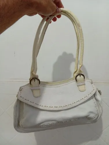 Bolsa em couro legítimo anos 2000