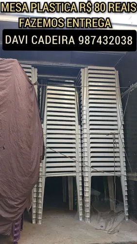 MESA BRANCA DKDMD9 PLASTICO ENTREGO HOJE 