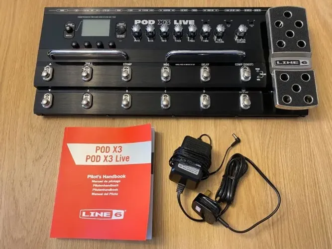 Pedaleira Line6 Pod X3 Live-Aceito Trocas