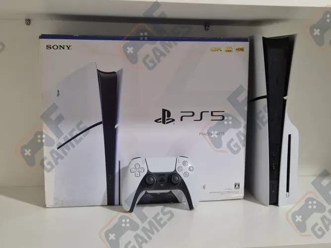 PS5 | Playstation 5 Slim 1TB Seminovo Com Leitor + Garantia | Aceito Cartão!!!