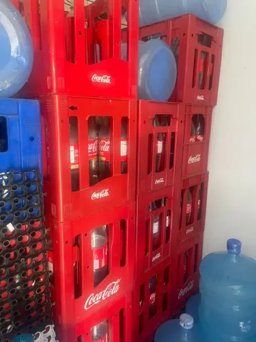 Caixotes de refrigerante