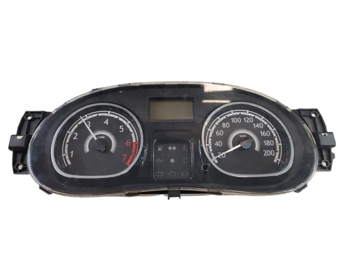 Painel Instrumento Velocímetro Sandero Logan 2008 A 2014 Preto