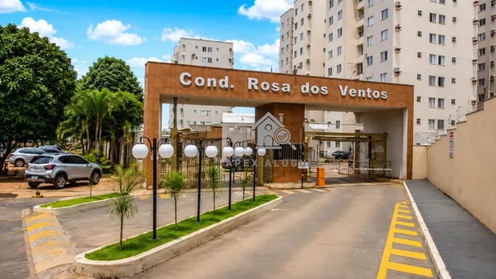 Apartamento 2 Quartos 55m² - Condomínio Rosa dos Vento