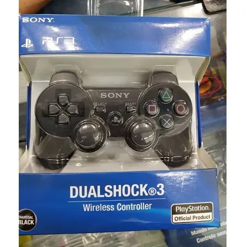 Controle Ps3 Sem Fio Wireles Preto