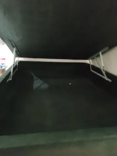 Cama box baú casal + colchão