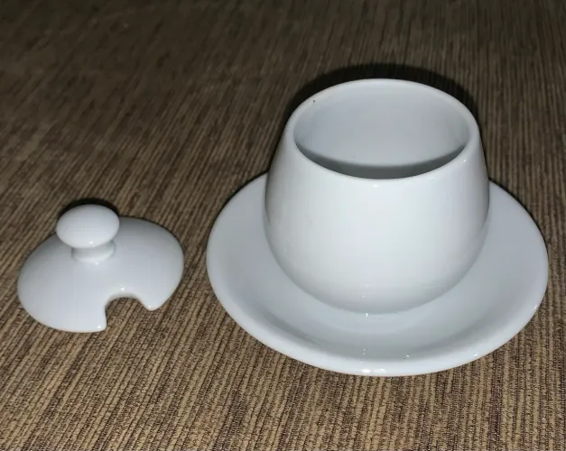 Mostardeira Porcelana Teixeira São Caetano ótimo estado