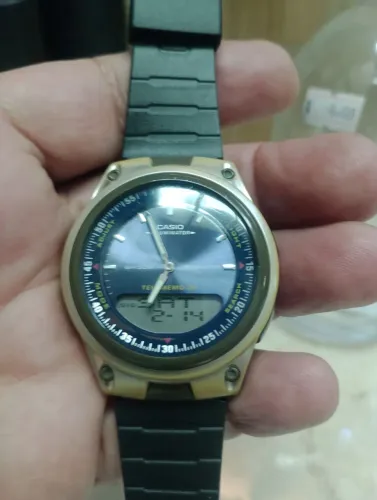 Relógio Casio Anadigi Telememo Vintage