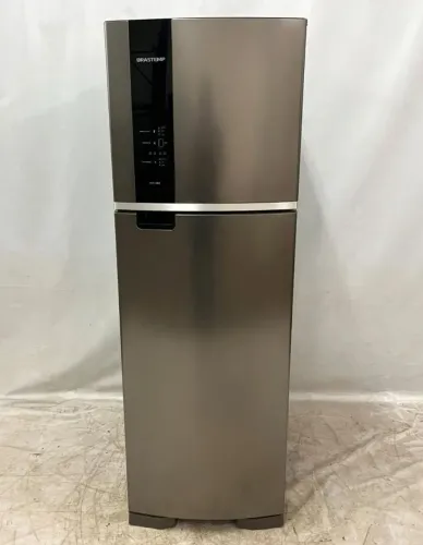 Geladeira Brastemp 405L inox Frost Free semi nova