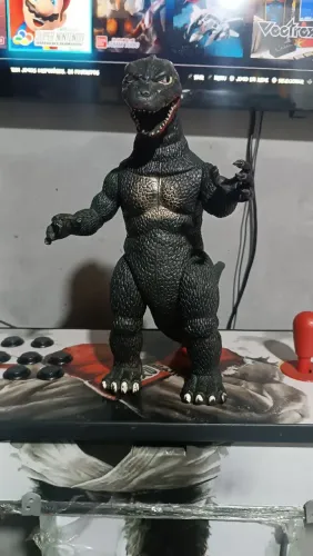 Boneco Godzilla imperial toho 1985. Item raro ideal para colecionadores.