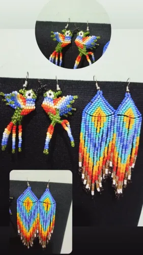 Vendo brincos artesanais 