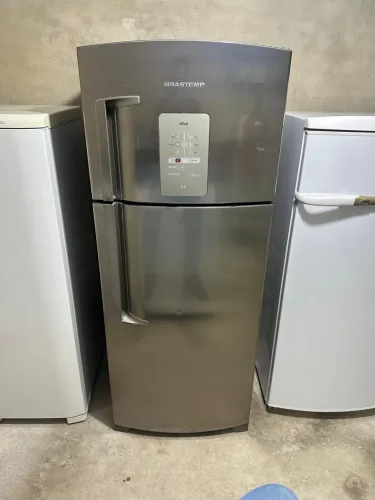 Geladeira Brastemp inox frostfree 403 litros