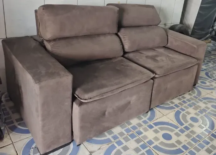 Sofás 3 lugares retrátil 