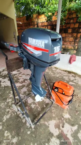 Motor Popa Yamaha 15 Hp cabeça macaco