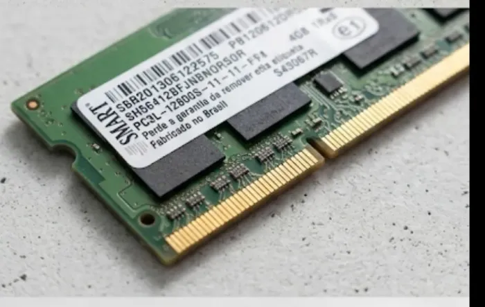 Kit 8GB Memória Ram Notebook Ddr3l 1600mhz 1,35v (2x 4gb) Smart Pc3l-12800s